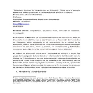 “Estándares básicos de competencias...