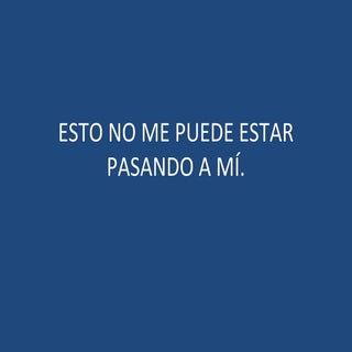 FCEsto no me puede estar pasando a mí