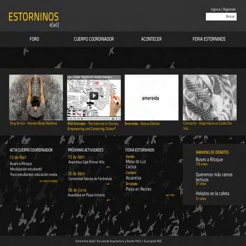 Sitio Estorninos Caso III