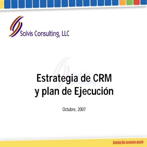 Estrategia de CRM