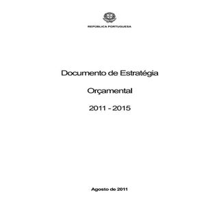 Estrategia orcamental-2011-2015