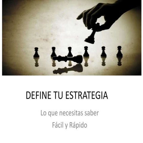 Estrategia 1 a 1  - 6 pasos basicos