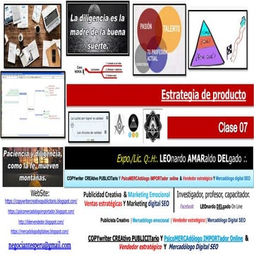 Estrategia de producto 07