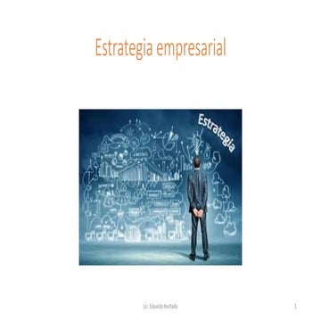 Estrategia empresarial 