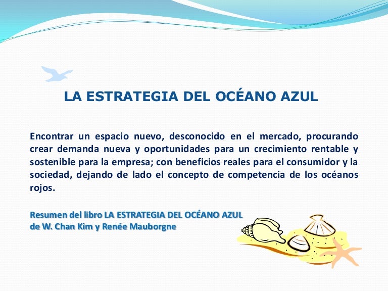 Estrategia oceano azul