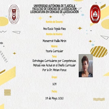 Estrategias curriculares por competencias