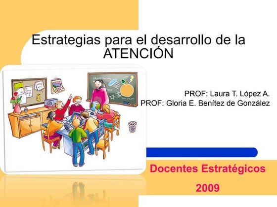 Estrategiasde Atención y Recapitulacion