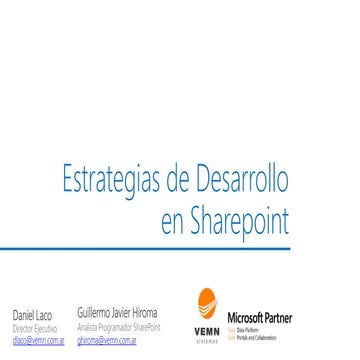 SharePoint Framework, paso a paso | PPTX