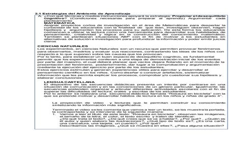 Estrategias del ambiente de aprendizaje