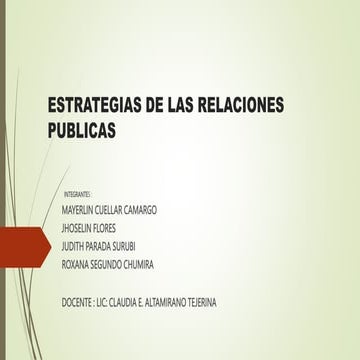 ESTRATEGIAS DE LAS RELACIONES PUBLICAS 23.pptx