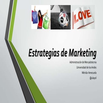 Presentación estrategias de marketing | PPT