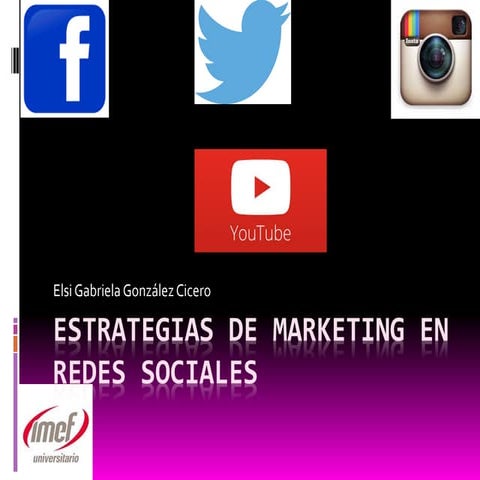 Estrategias de marketing en redes sociales | PDF