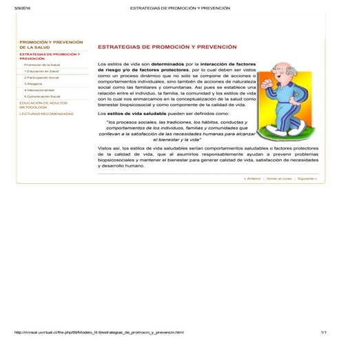Comprehensive Strategies for Health Promotion and Prevention | PDF