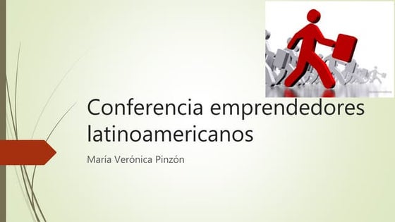María Verónica Pinzón presentations