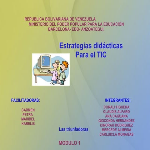 Estrategias mod1 triunfadoras