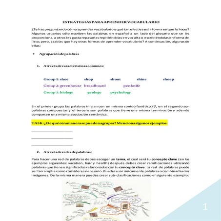 Estrategias para aprender