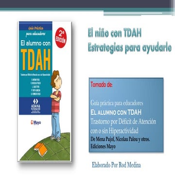 Estrategias para niños con tdah | PDF