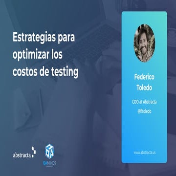 Webinar: Estrategias para optimizar los costos de testing