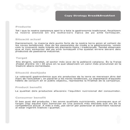 Estratègia gastronomica