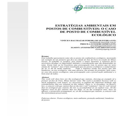 Estratégias ambientais em postos de combustíveis