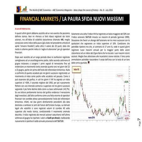 ABCEconomics NEWS nr.8 July 2016