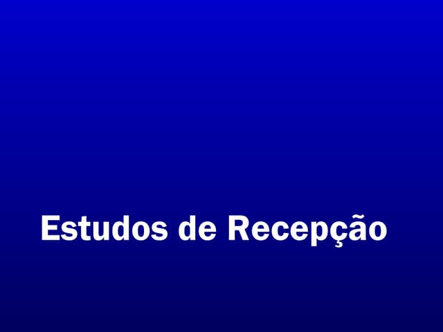 Est recepção