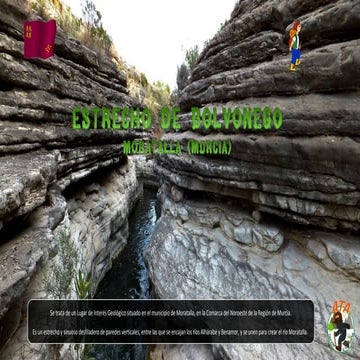 Estrecho de Bolvonegro (Moratalla) Murcia.