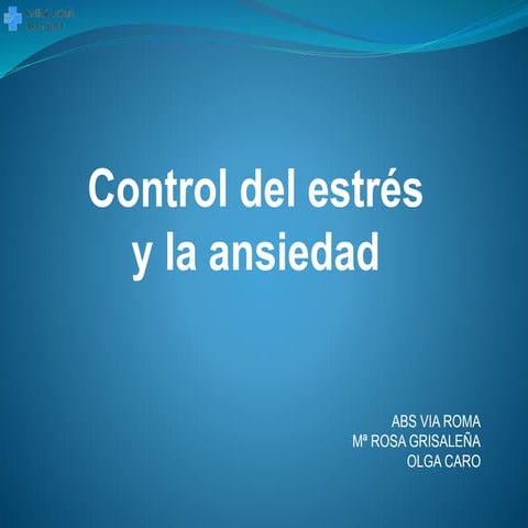 Salut comunitària | Alternatives per evitar l'estrès