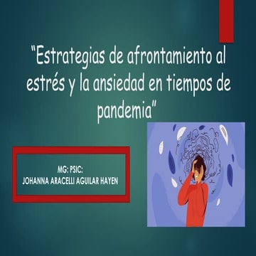 ESTRES uno de los diagnosticos hacer el causante de muertes