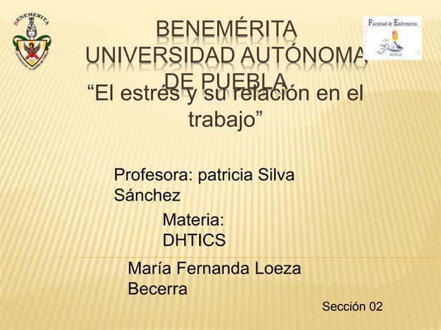 Estres laboral