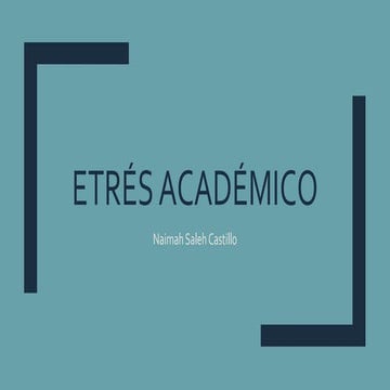 Estrés Académico