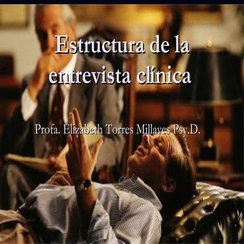 Estructura De La Entrevista ClíNica 1