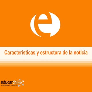Estructura de la nota periodística