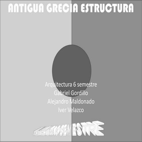 Estructura antigua grecia