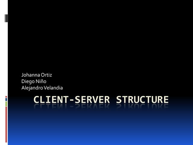 Estructura Cliente