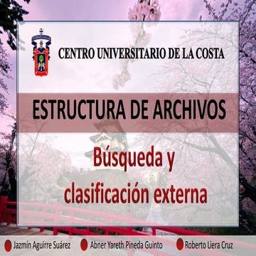 Estructura de archivos