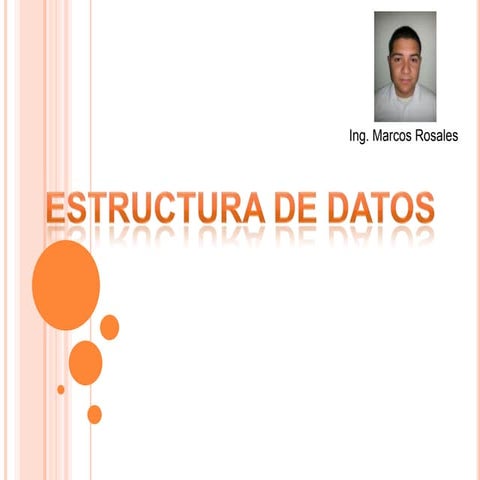 Estructura de datos