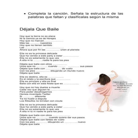 ESTRUCTURA LA PALABRA