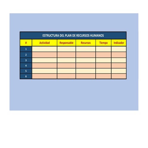 Estructura Básica del Plan