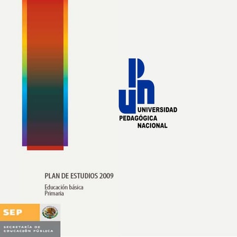 Plan y Programas Primaria 2009 | PPTX