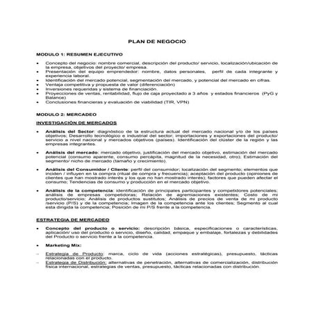 Estructura del plan_negocio