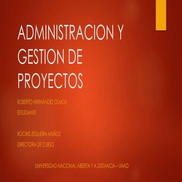 Presentación PMI | PPTX