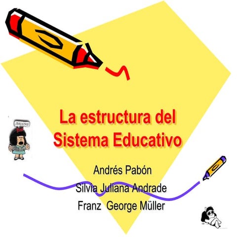 Estructura del sistema educativo en Colombia