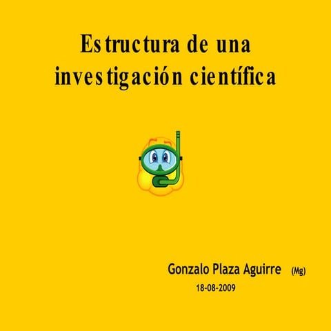Estructura de una Investigación