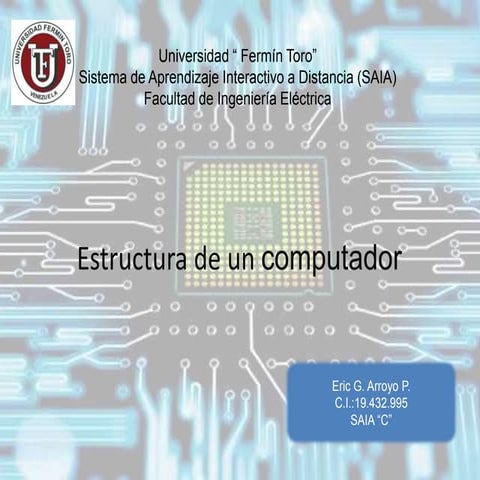 Estructura de un computador
