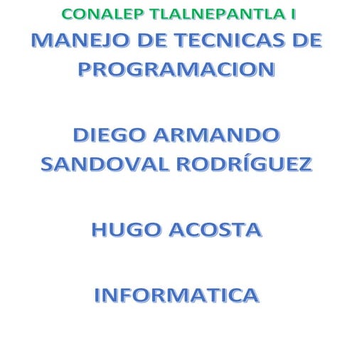 Estructura de un programa en c