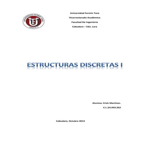 Estructura discreta 1