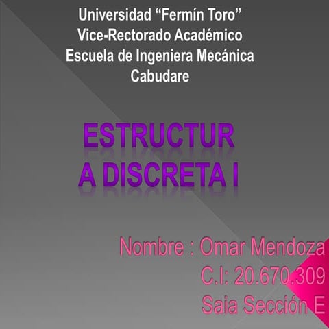 Estructura discreta para video