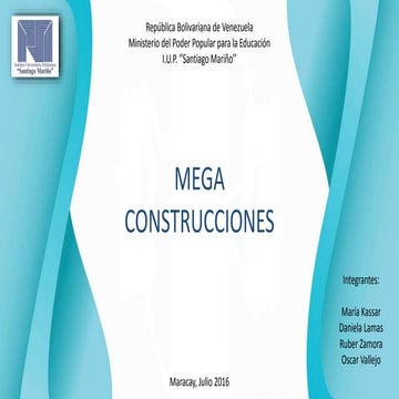 Mega Construcciones | PPTX