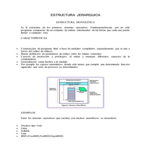 Estructura jerarquica